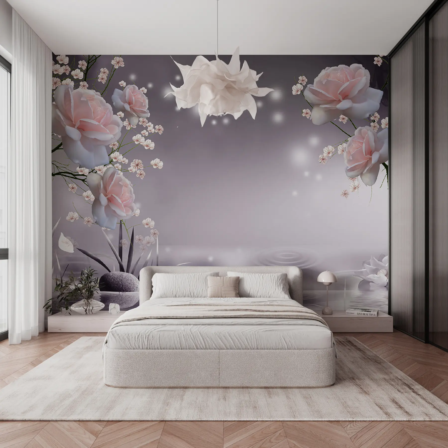 Fototapete Blume, Pflanze und Foto u01045