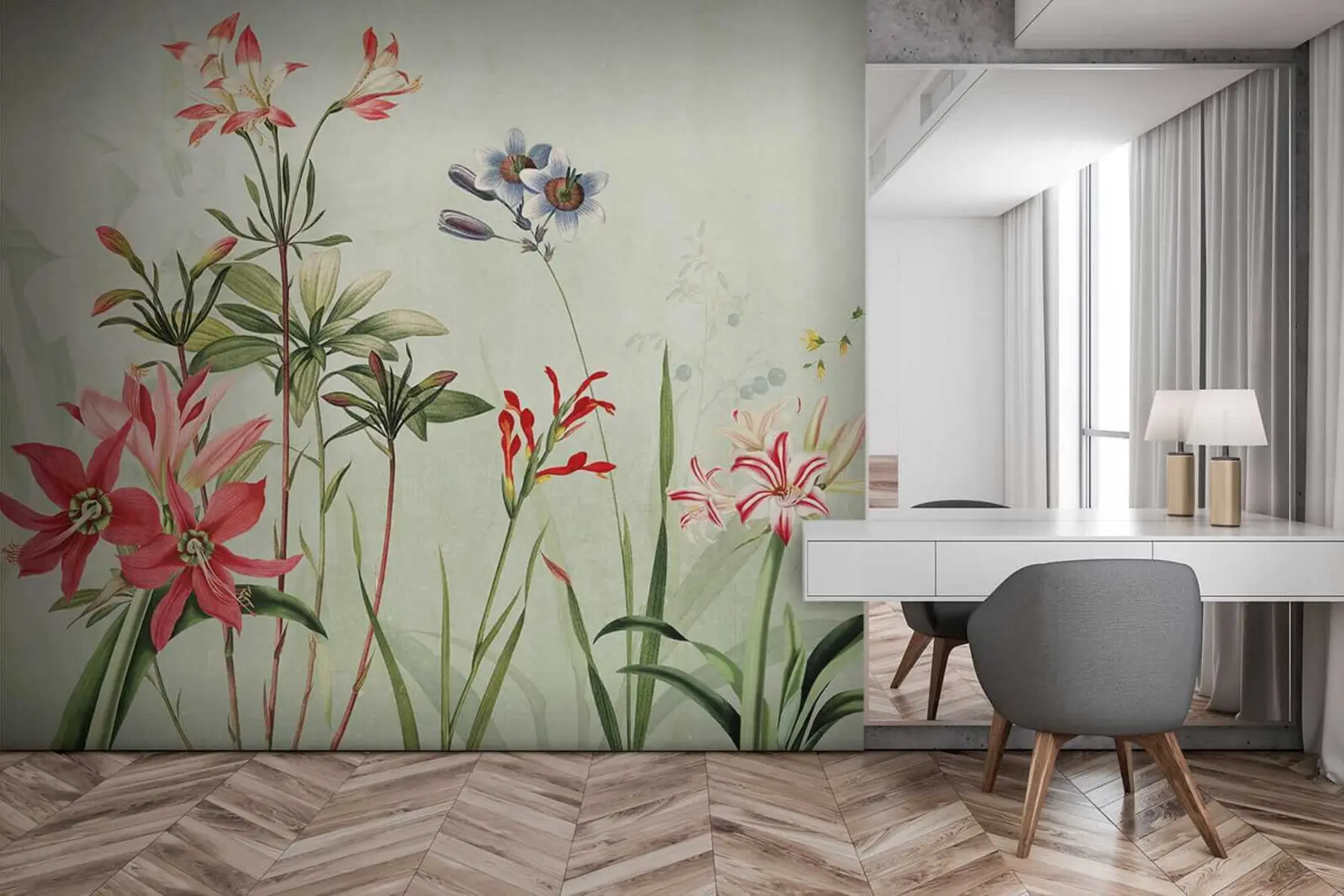 Fototapete Wildblumen u02349