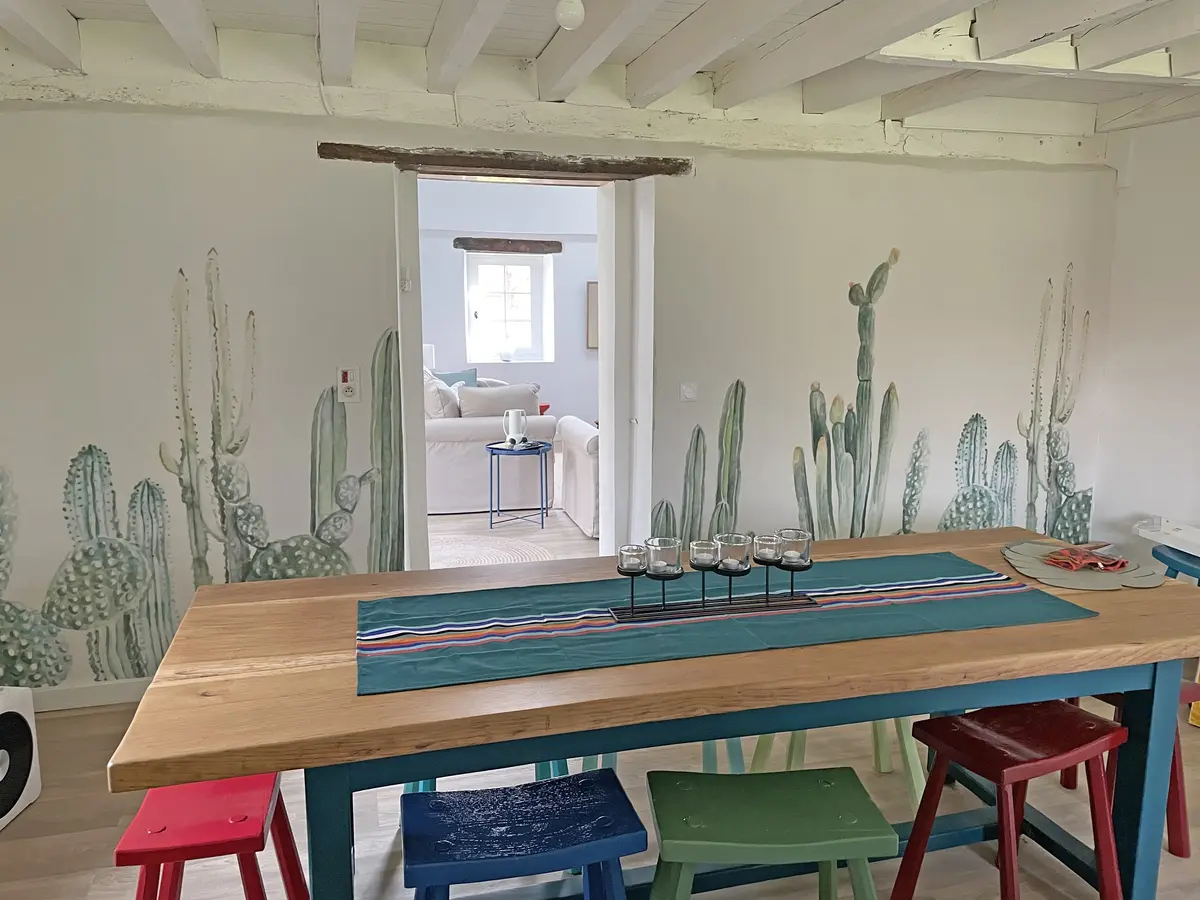 Fototapete Aquarell Kakteen u07240