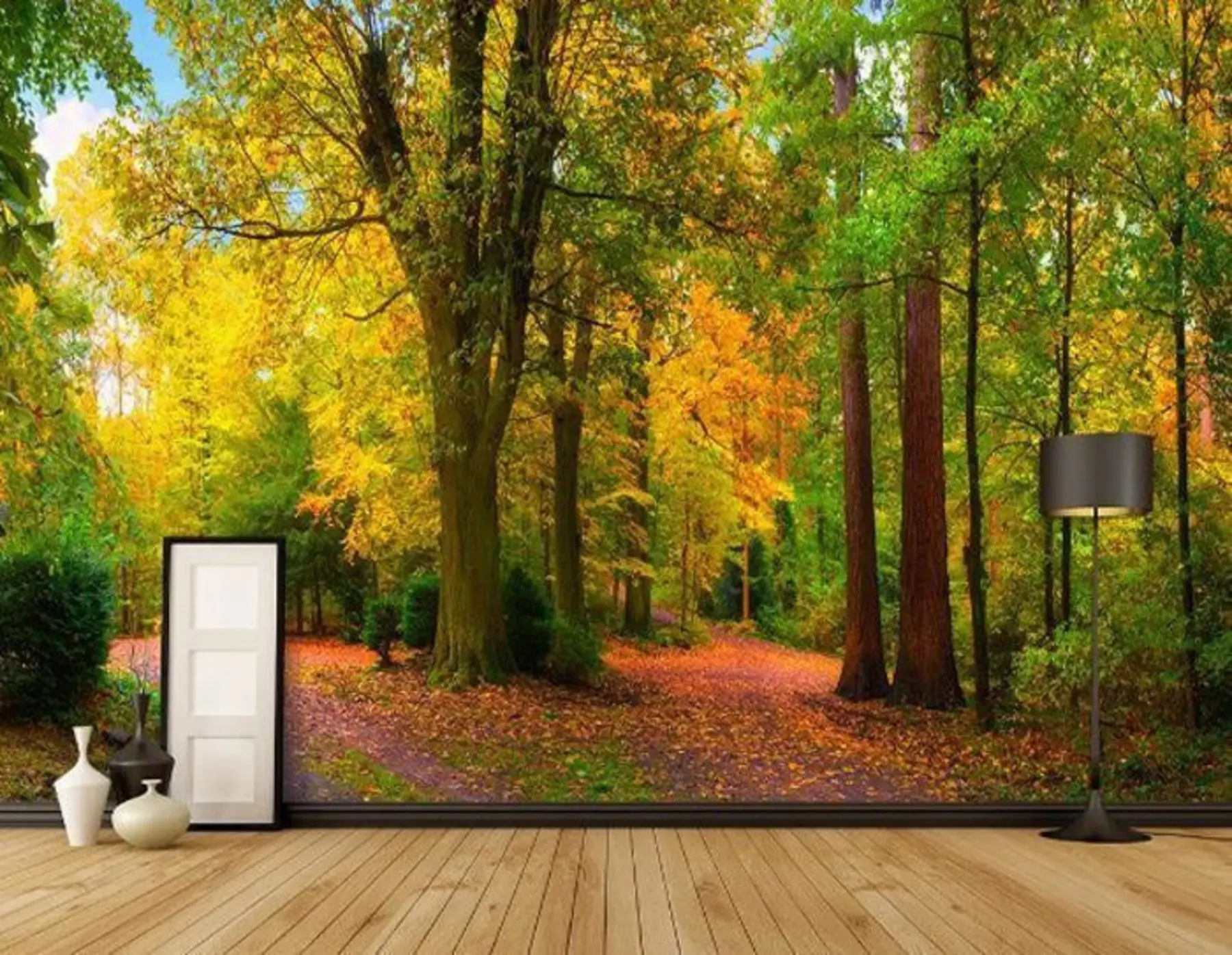 Fototapete Beginn des Herbstes u08547