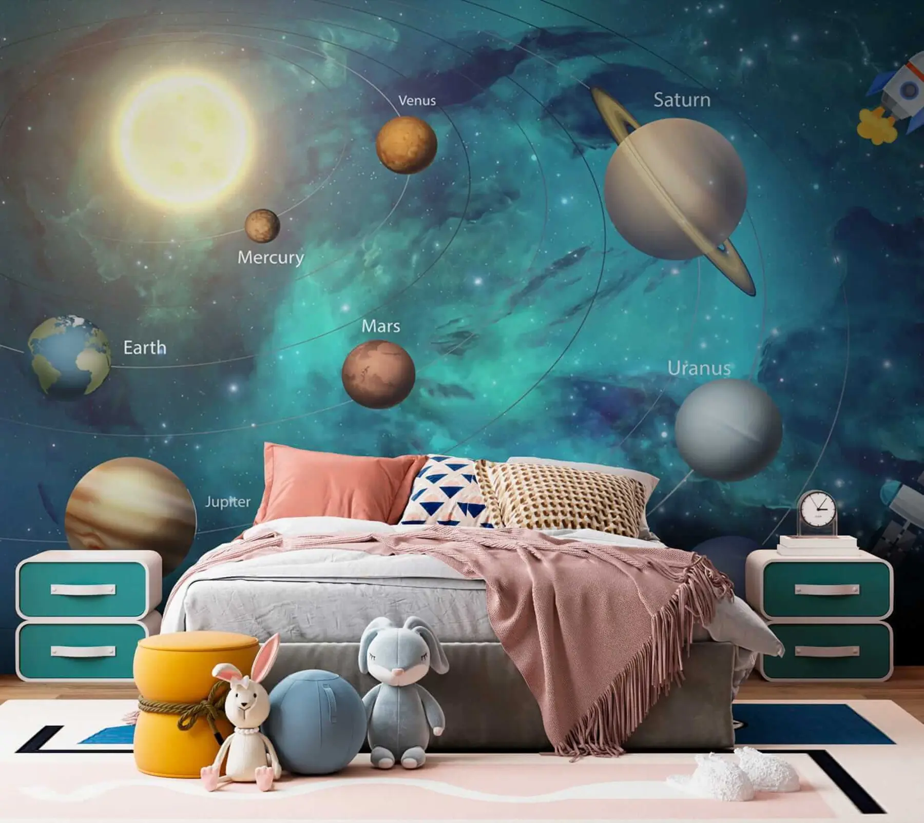 Fototapete Atmosphäre, Welt und Organismus u09074