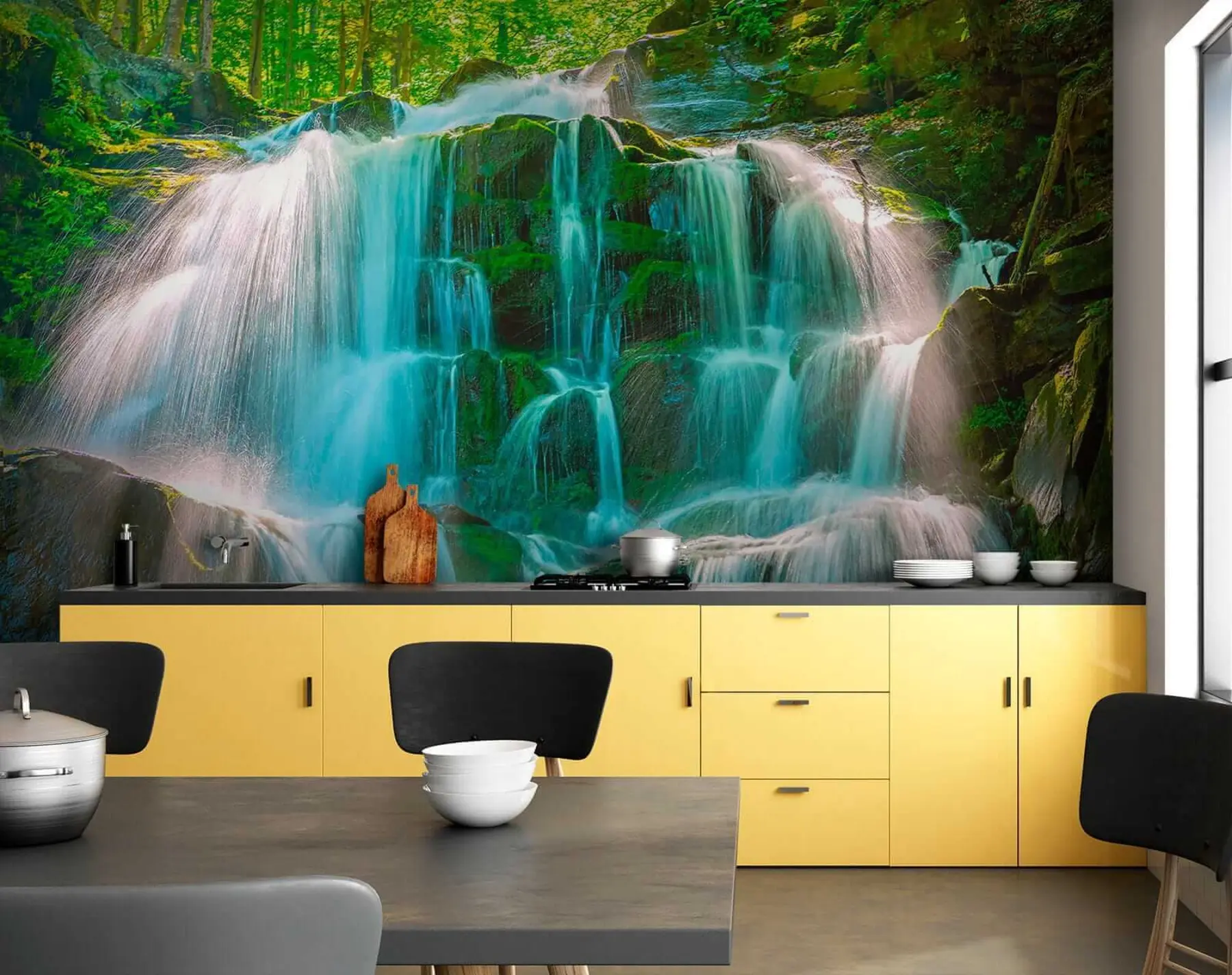 Fototapete Azure Falls u26143