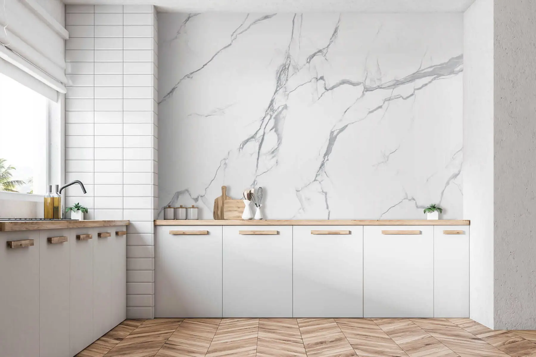 Fototapete Weißer Marmor u42049