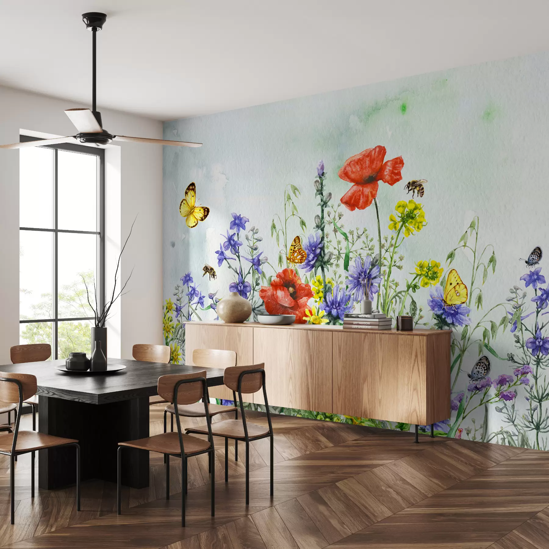 Fototapete Sommerstrauß u43104