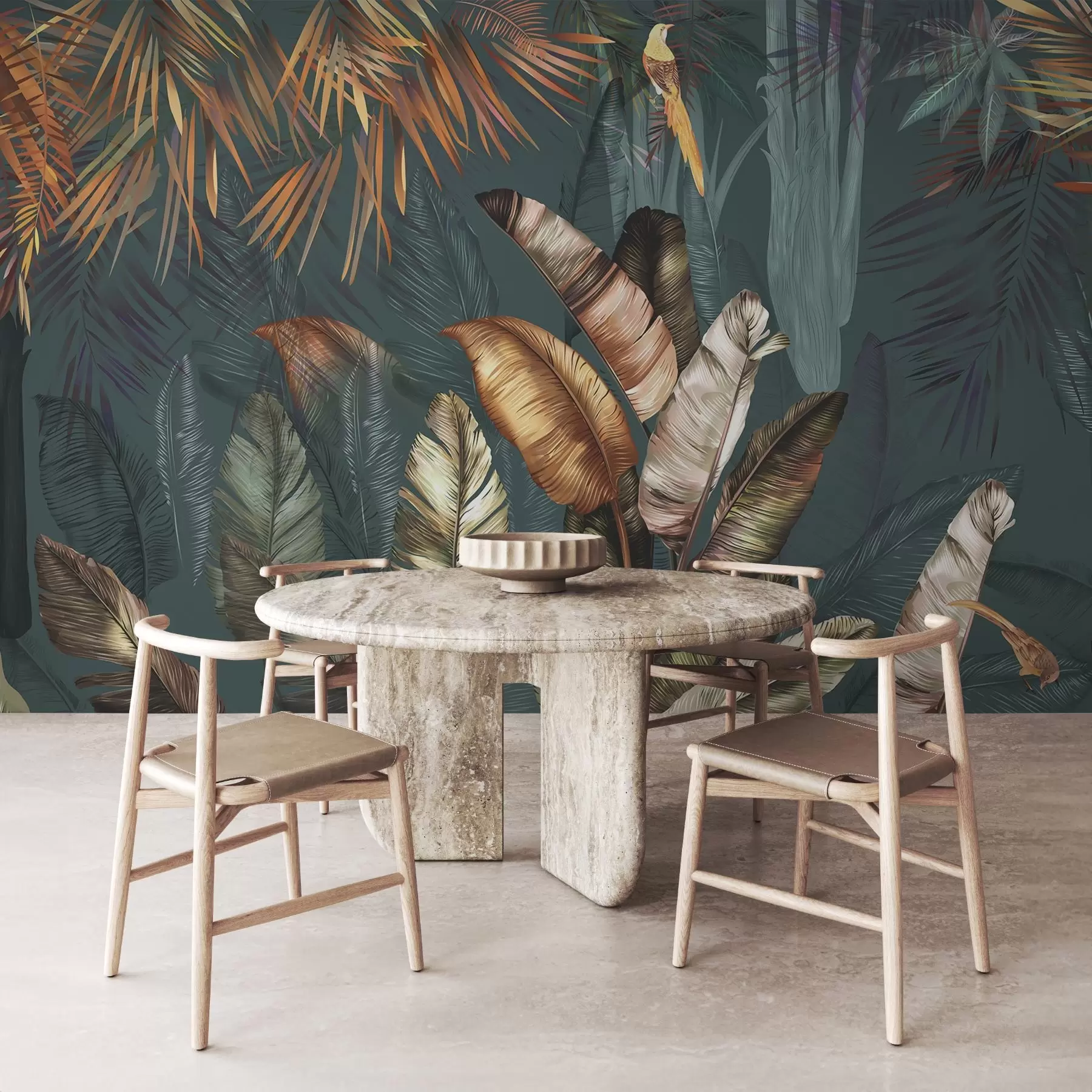 Fototapete Heller tropischer Dschungel u50468