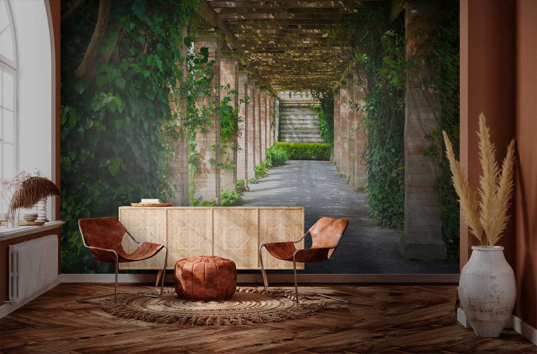 Fototapete Italienischer Innenhof u53299