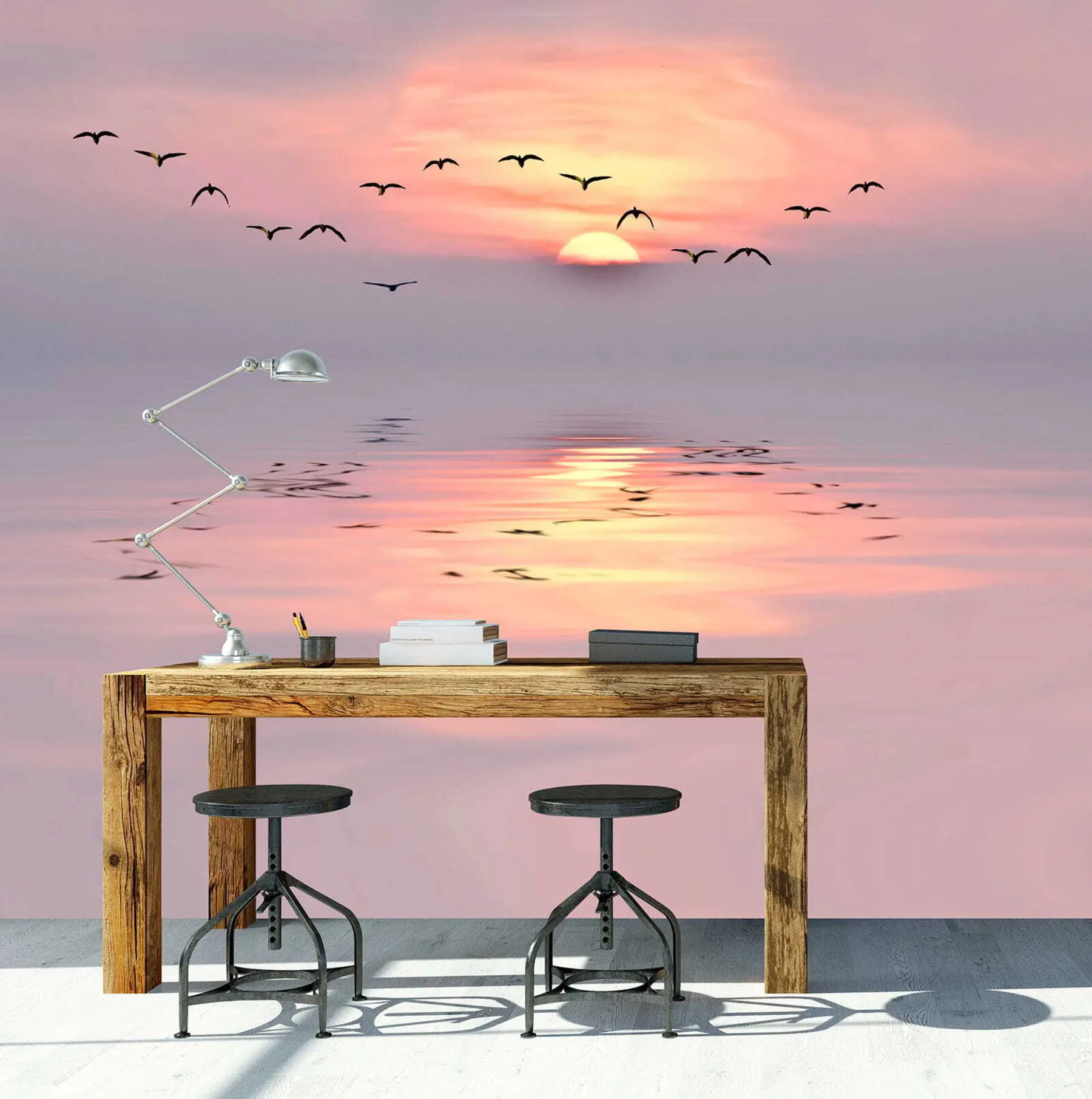 Fototapete Wasser, Himmel und Atmosphäre u53413