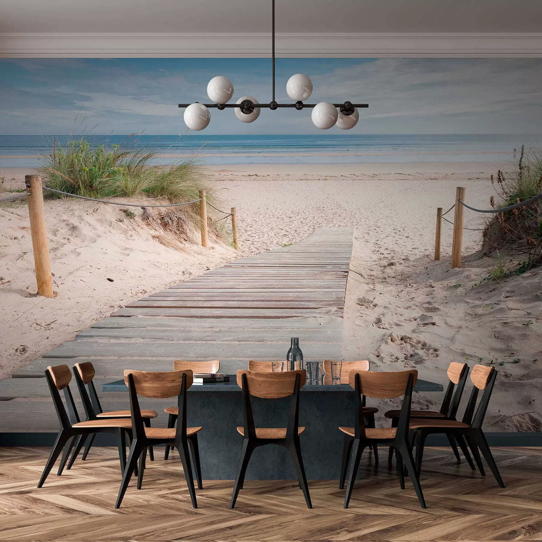 Fototapete Weg zum Sandstrand u54357
