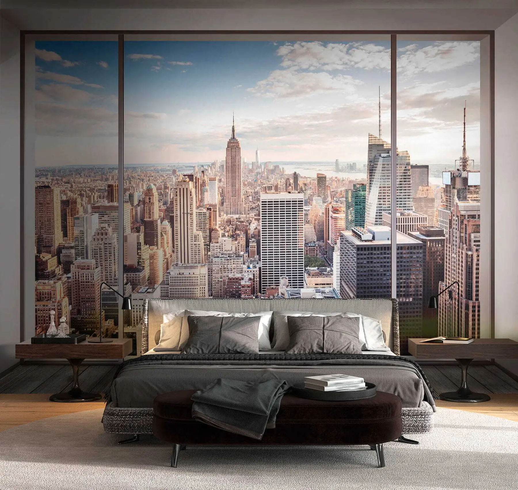 Fototapete Blick auf New York u59880