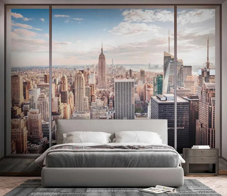 Fototapete Blick auf New York u59880