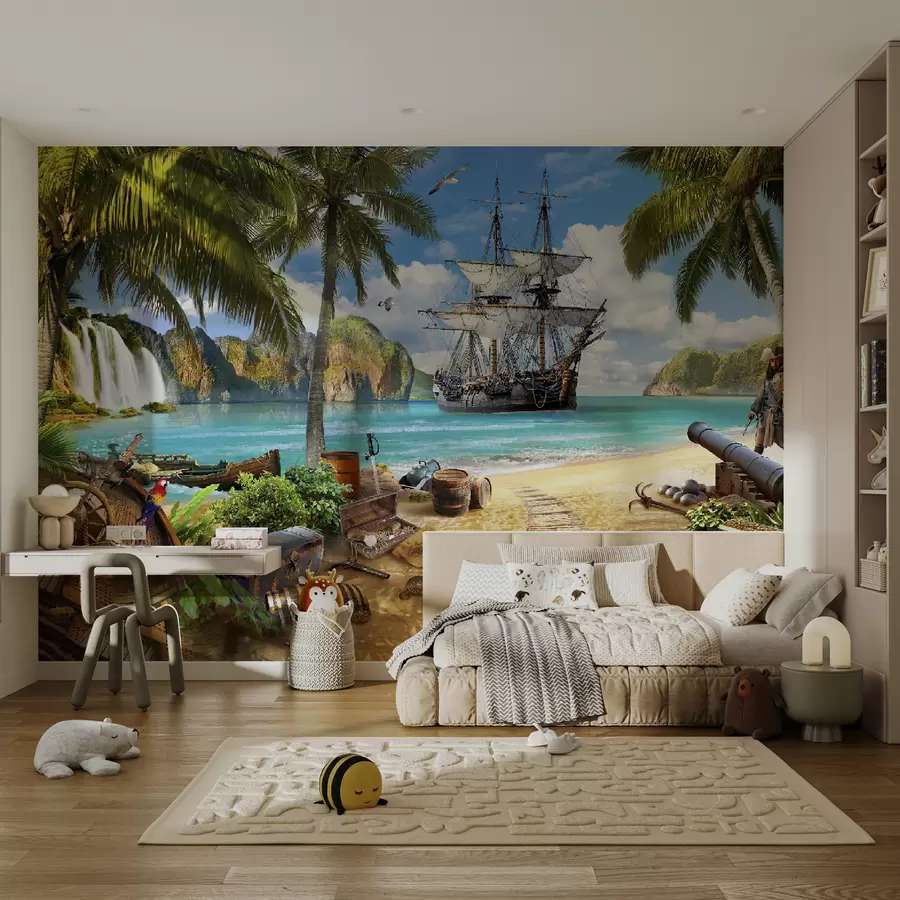 Fototapete Piratenschiff u62419