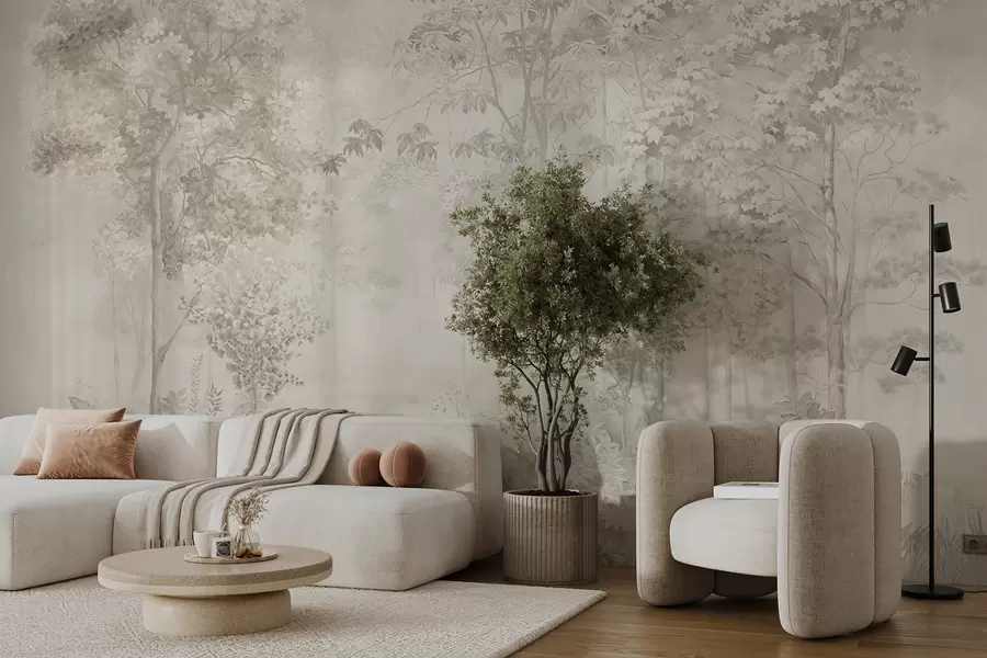 Fototapete Charmanter Wald u78448