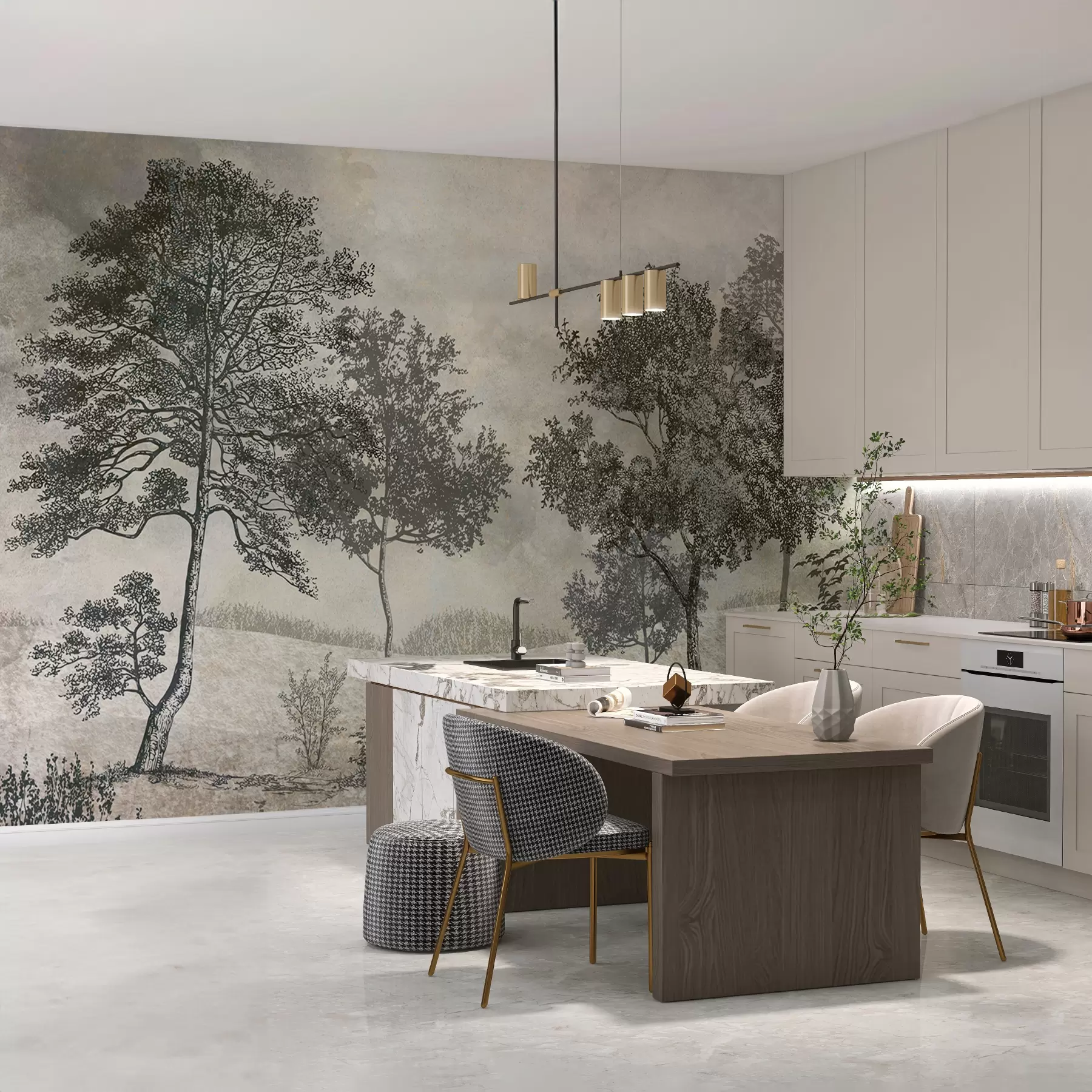 Fototapete Alte Bäume u80030