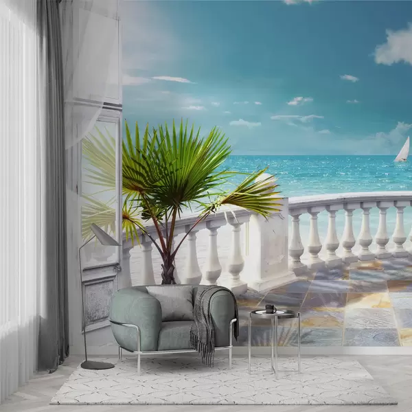 Raumvergrößernde Fototapeten