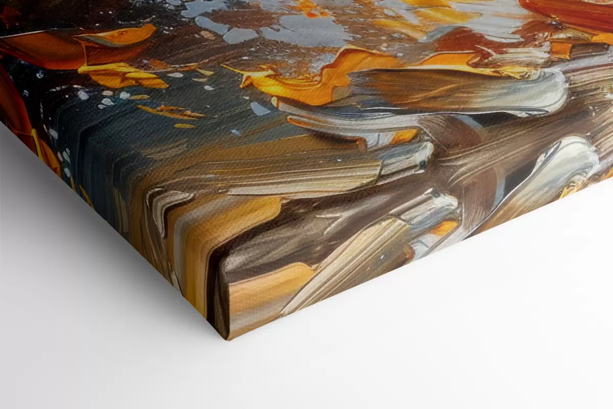 Wandbilder Majestätisches Pferd galoppiert durch Wasser s37768