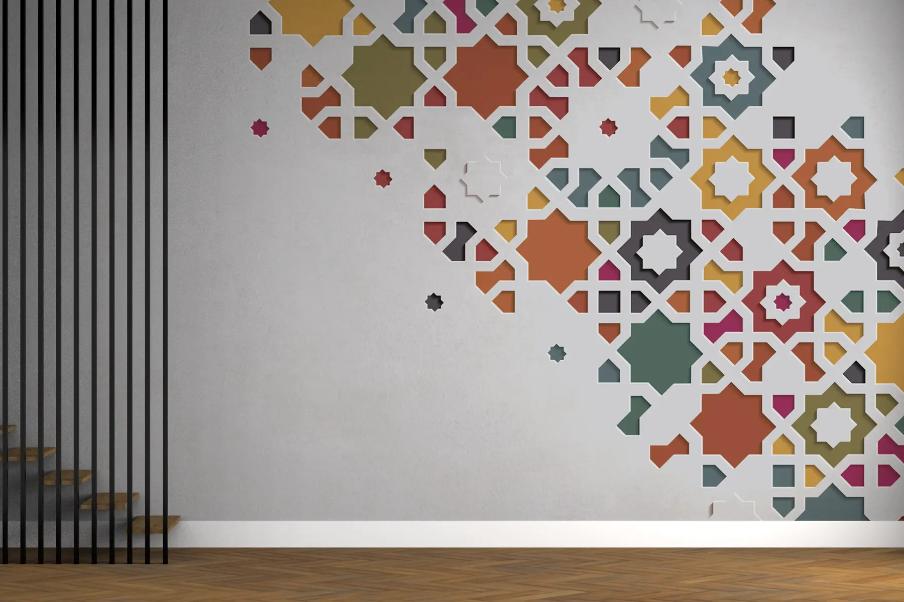 Fototapete Dekoratives Mosaik w00007