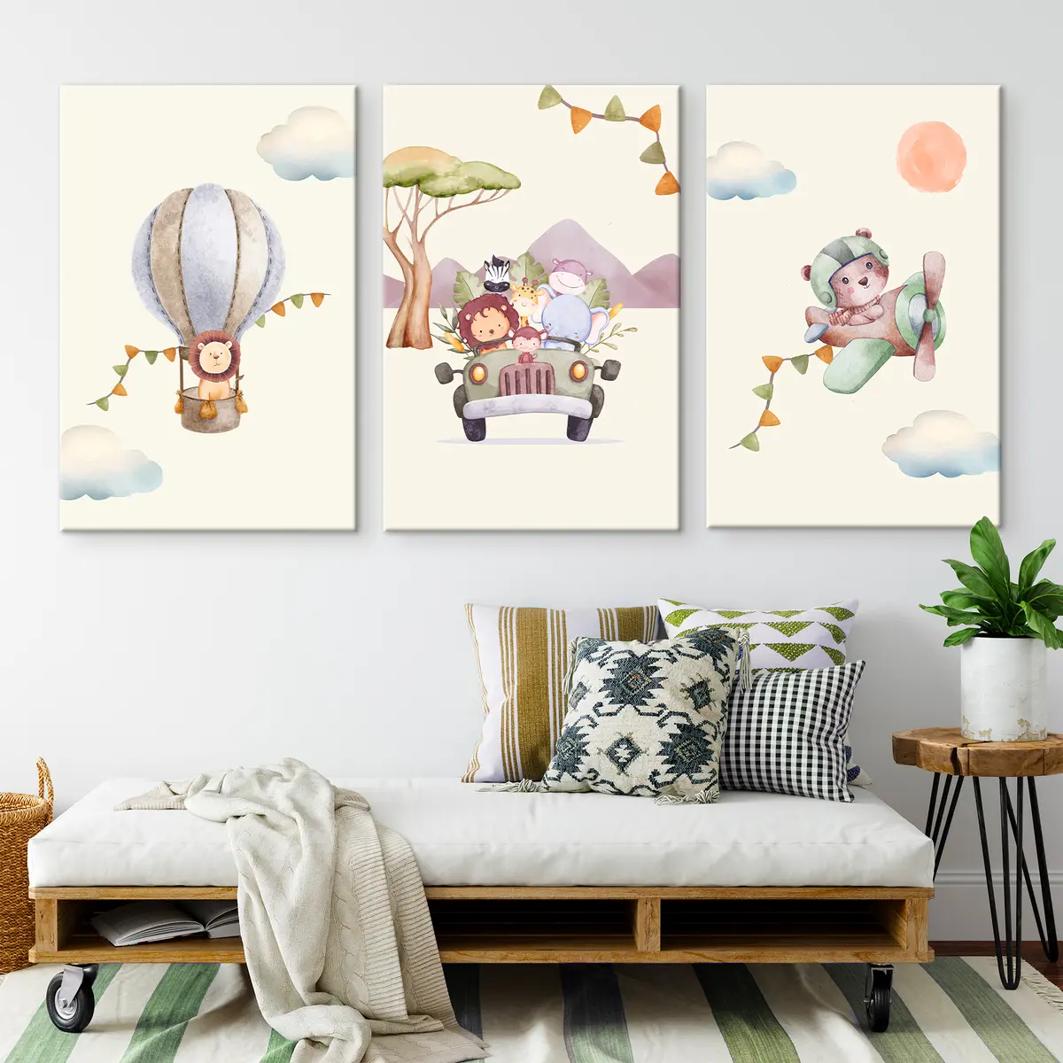 Wandbilder Abenteuer durch verträumte Himmel und Straßen m00295