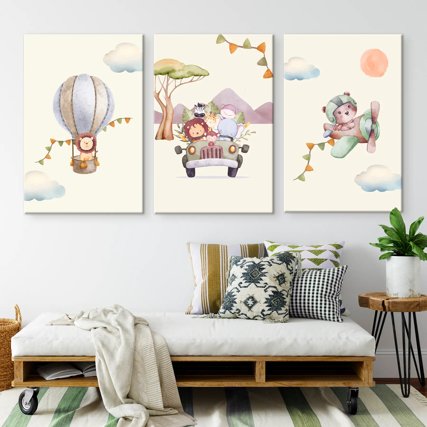 Wandbilder Abenteuer durch verträumte Himmel und Straßen m00295