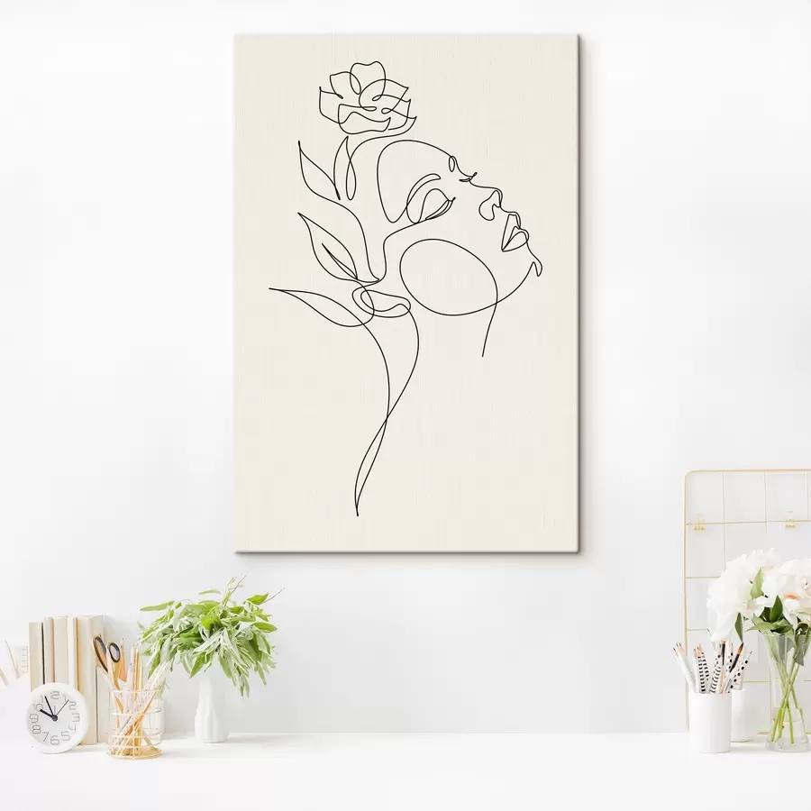 Wandbilder Elegante Linien von Schönheit und Natur s38011