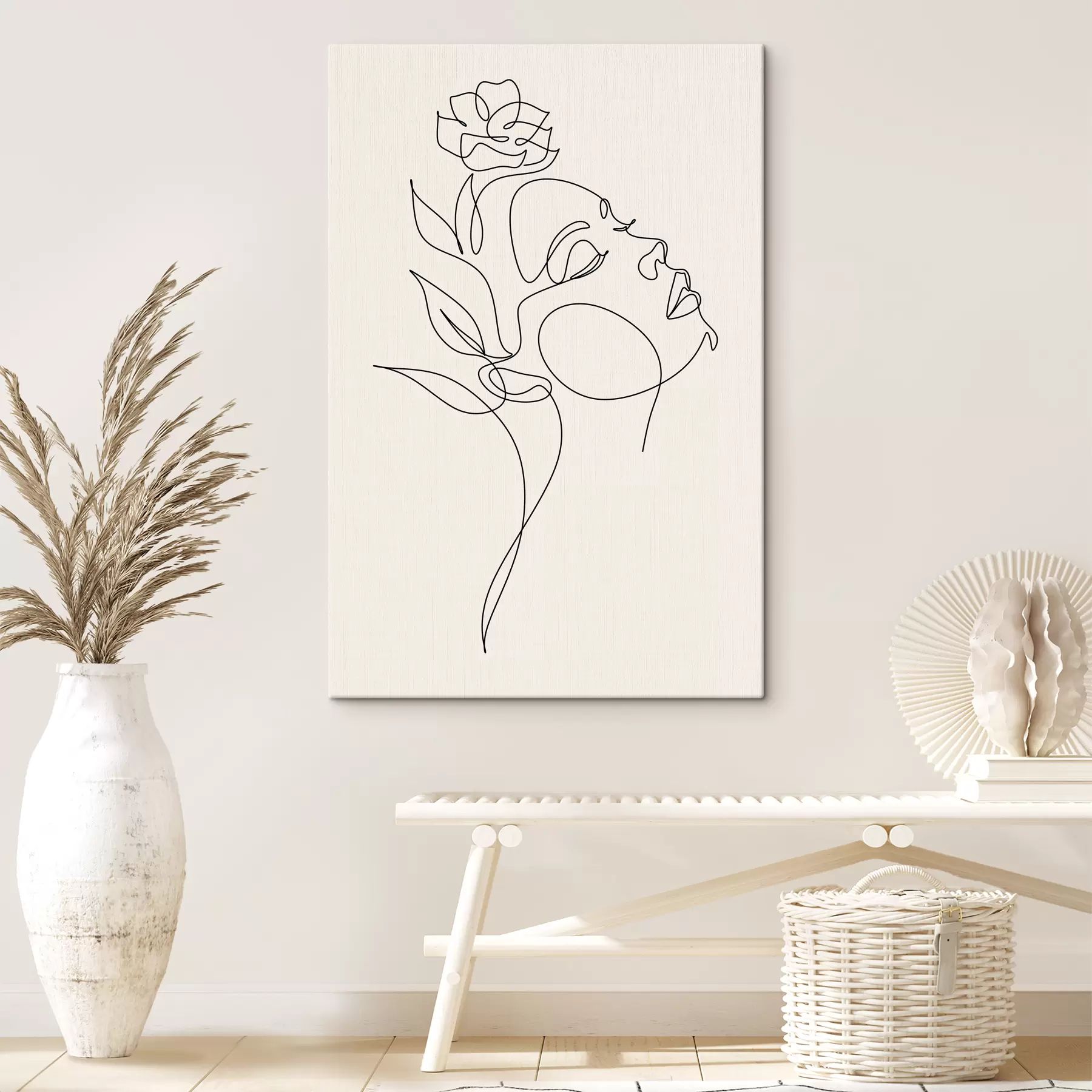 Fototapete Elegante Linien von Schönheit und Natur s38011