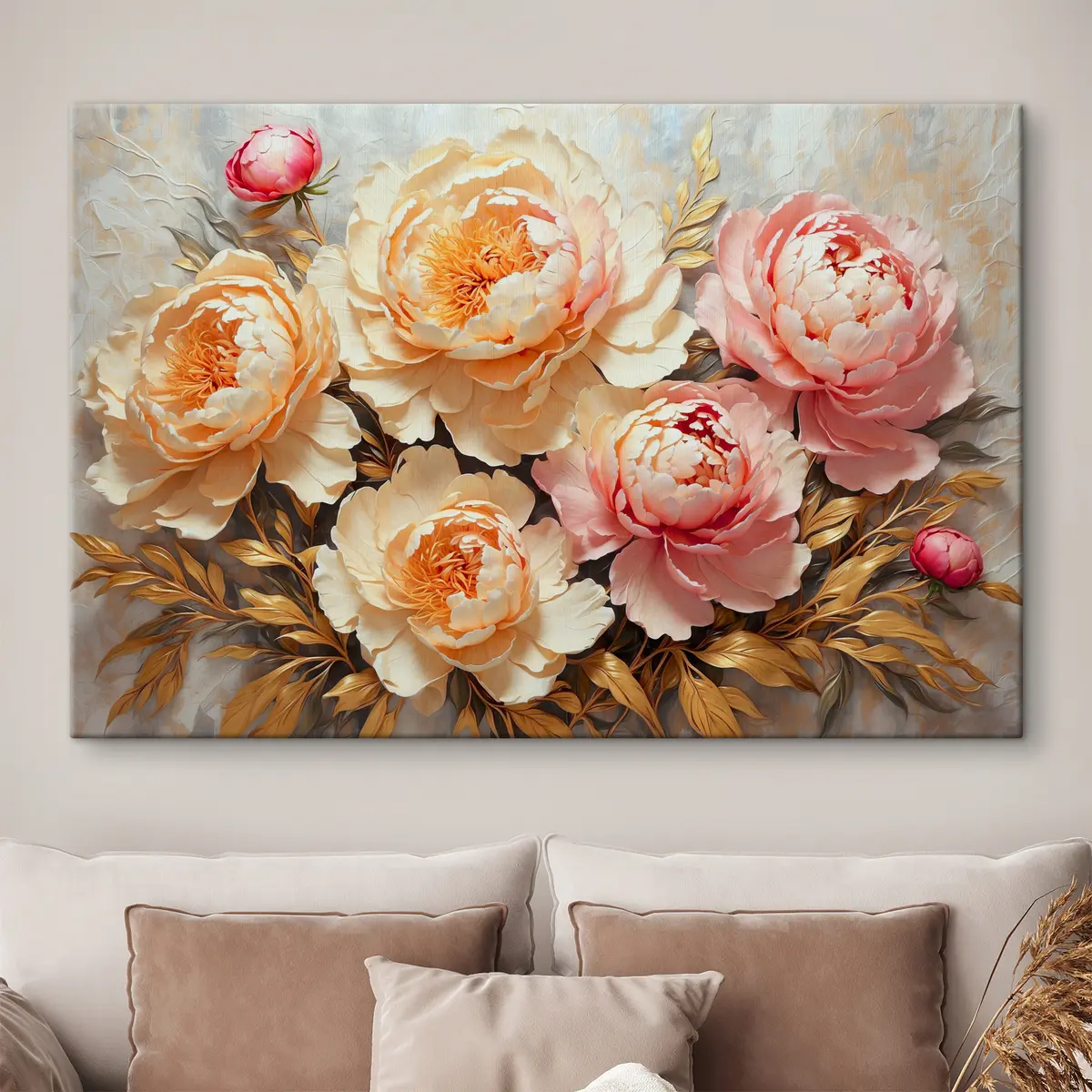 Wandbilder Pfingstrosen s38065