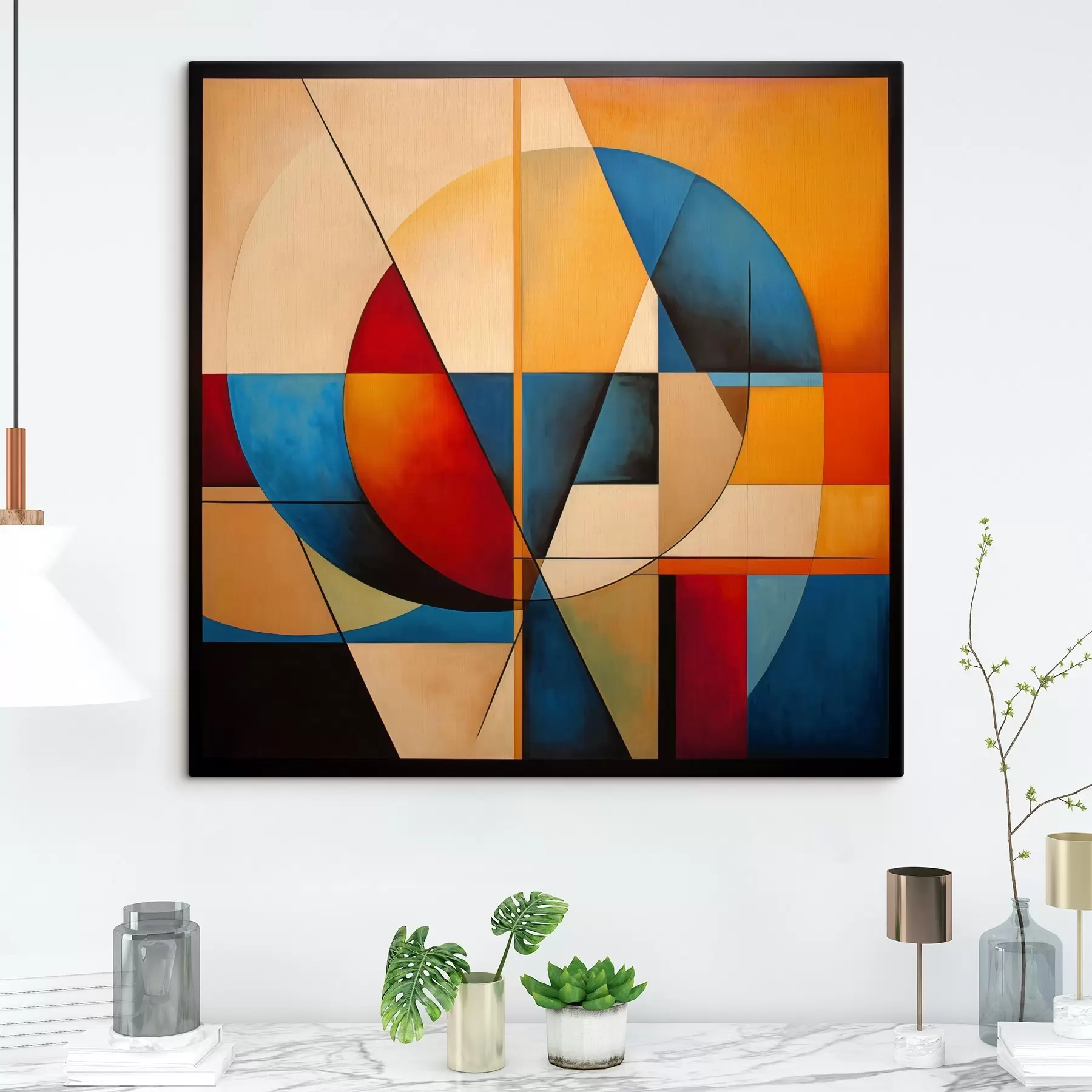 Fototapete Geometrische Zusammenfassung s38104