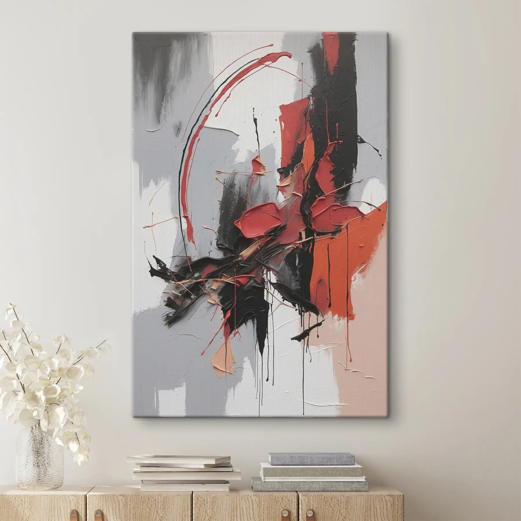 Fototapete Abstraktes Ölgemälde s38114