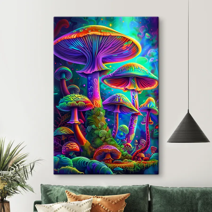 Wandbilder Abstrakte Pilze s38056