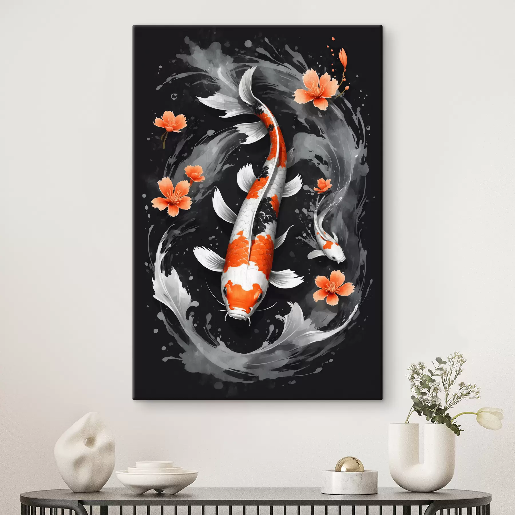 Fototapete Koi-Fische s38356