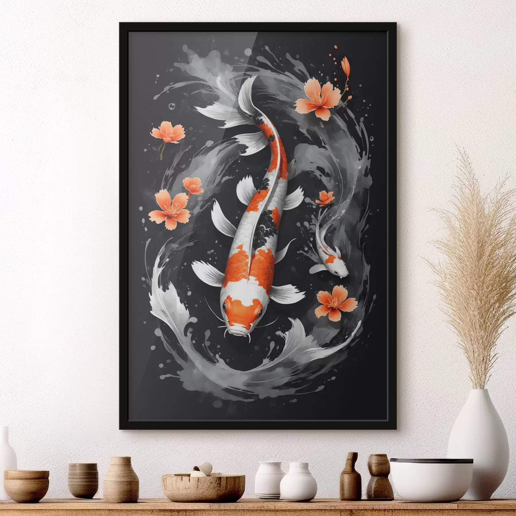 Fototapete Koi-Fische f38356