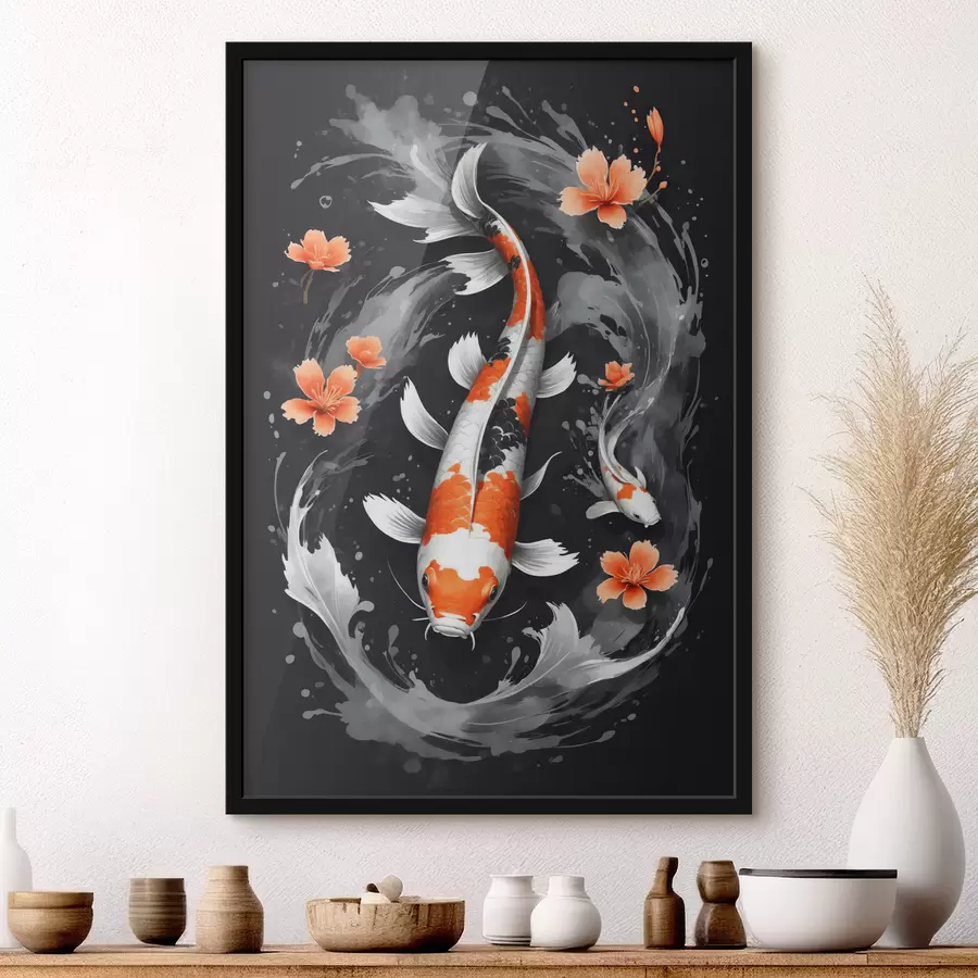 Fototapete Koi-Fische f38356