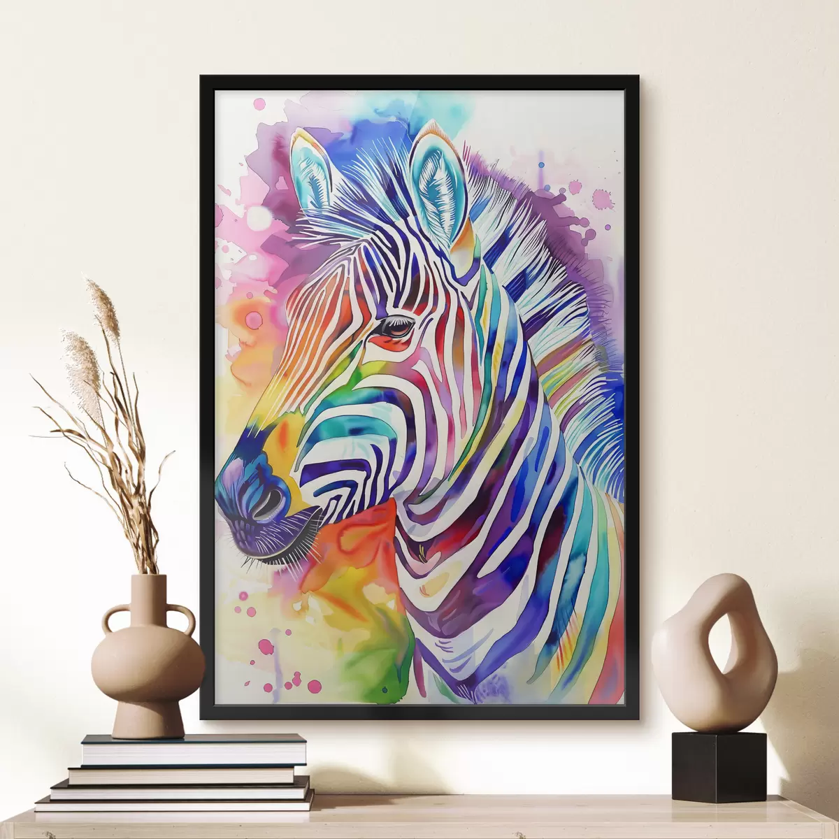 Poster Eidechse im Anzug f38379