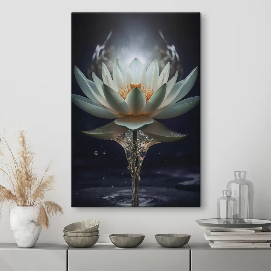 Wandbilder Wachsende Lilie s38435