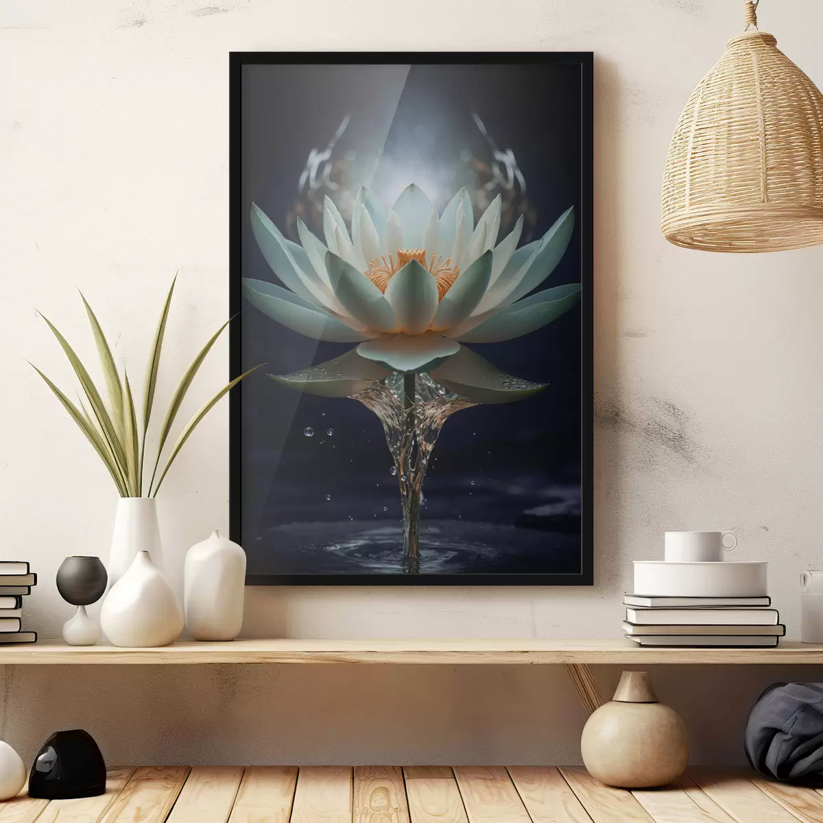 Poster Wachsende Lilie f38435