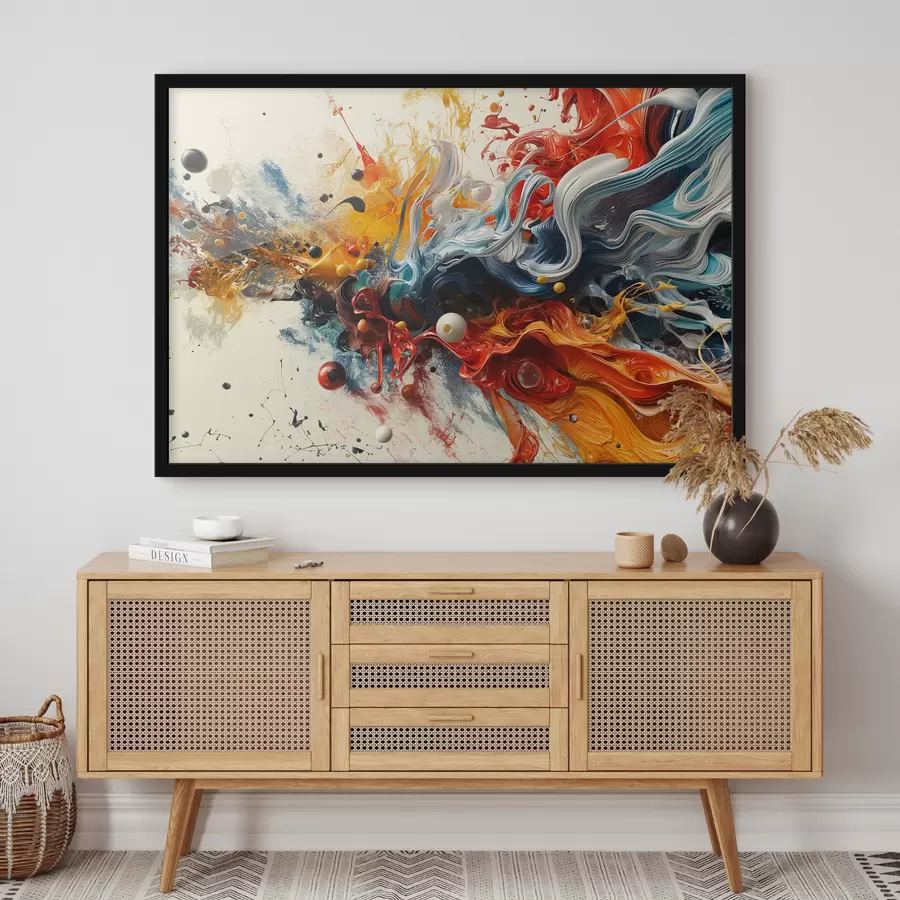 Fototapete Spritzer von Farben abstrakten Hintergrund f38457