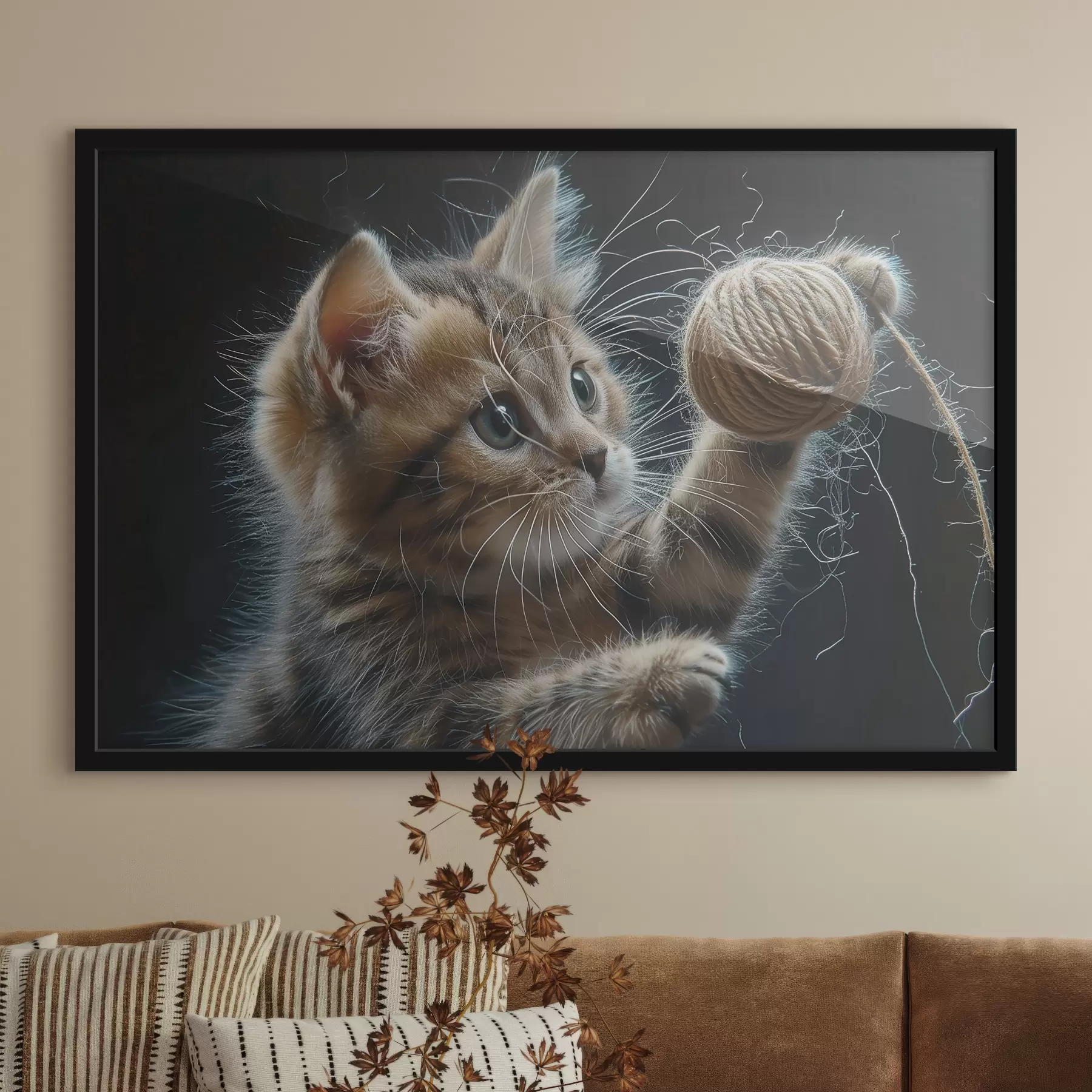 Wandbilder Süße Katze f38463