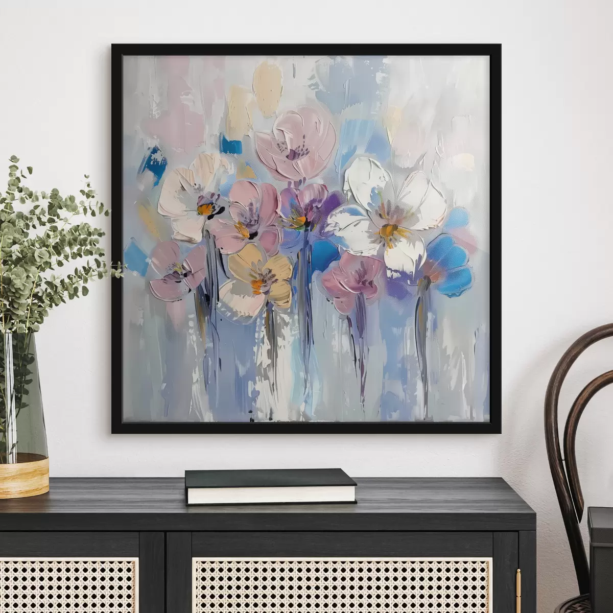 Poster Abstrakte Blumen f38643