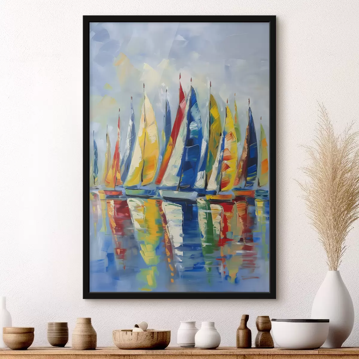 Poster Boote f38626