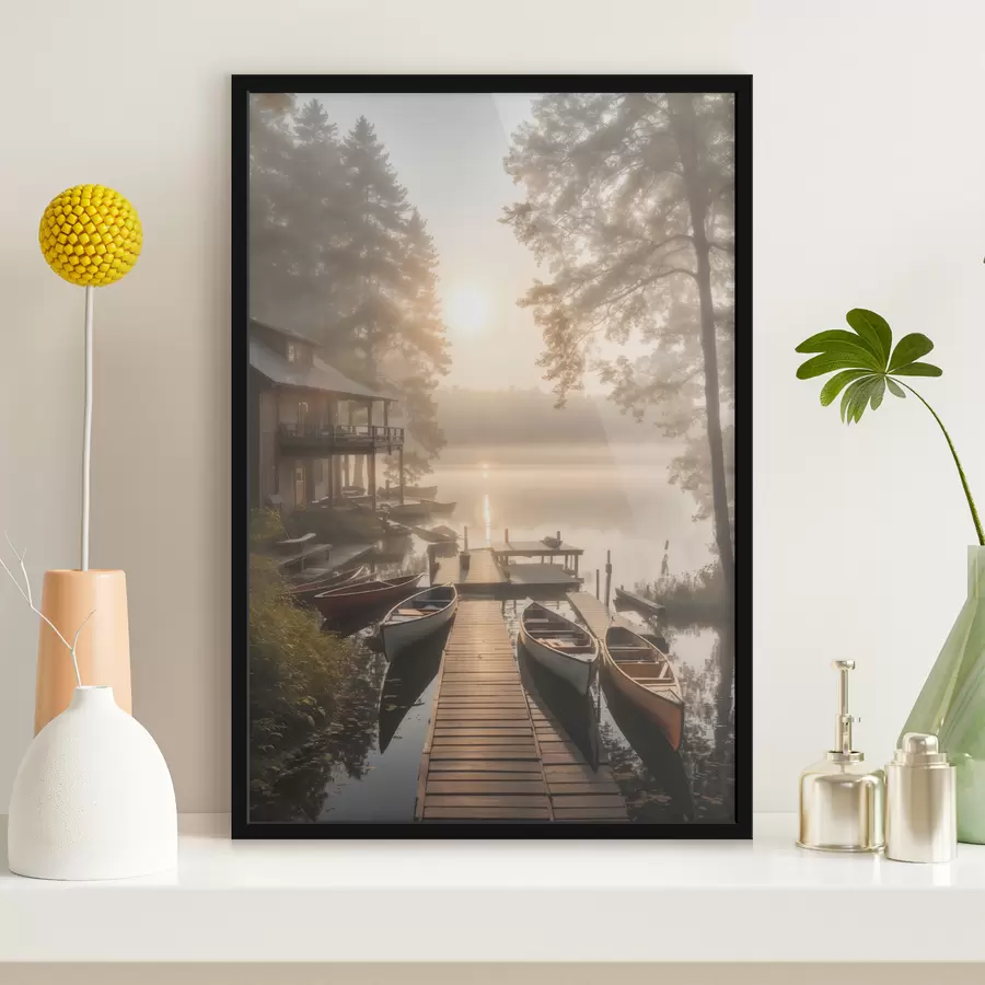 Fototapete Kleiner Pier f38596