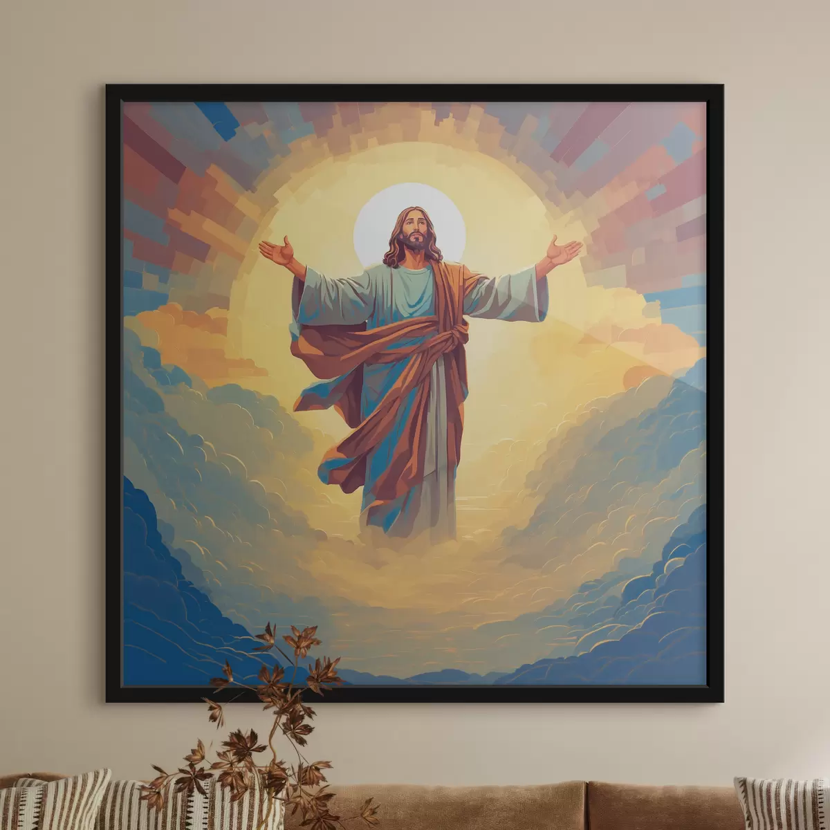 Poster Die Himmelfahrt von Jesus f38614