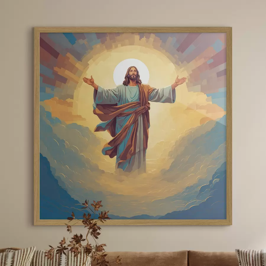 Fototapete Die Himmelfahrt von Jesus f38614