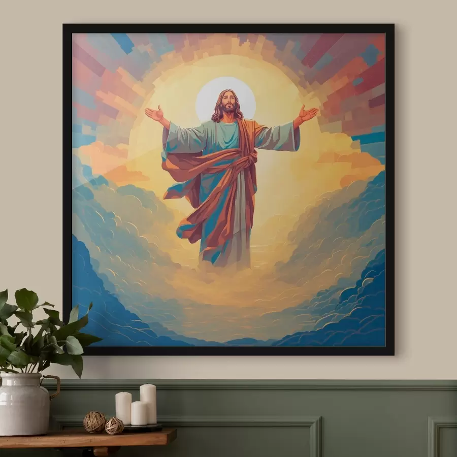 Wandbilder Die Himmelfahrt von Jesus f38614