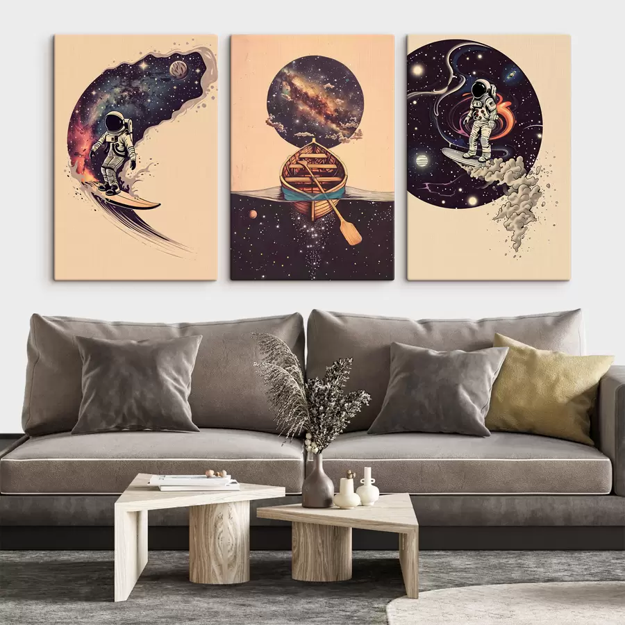 Wandbilder Raumzusammensetzung m00326