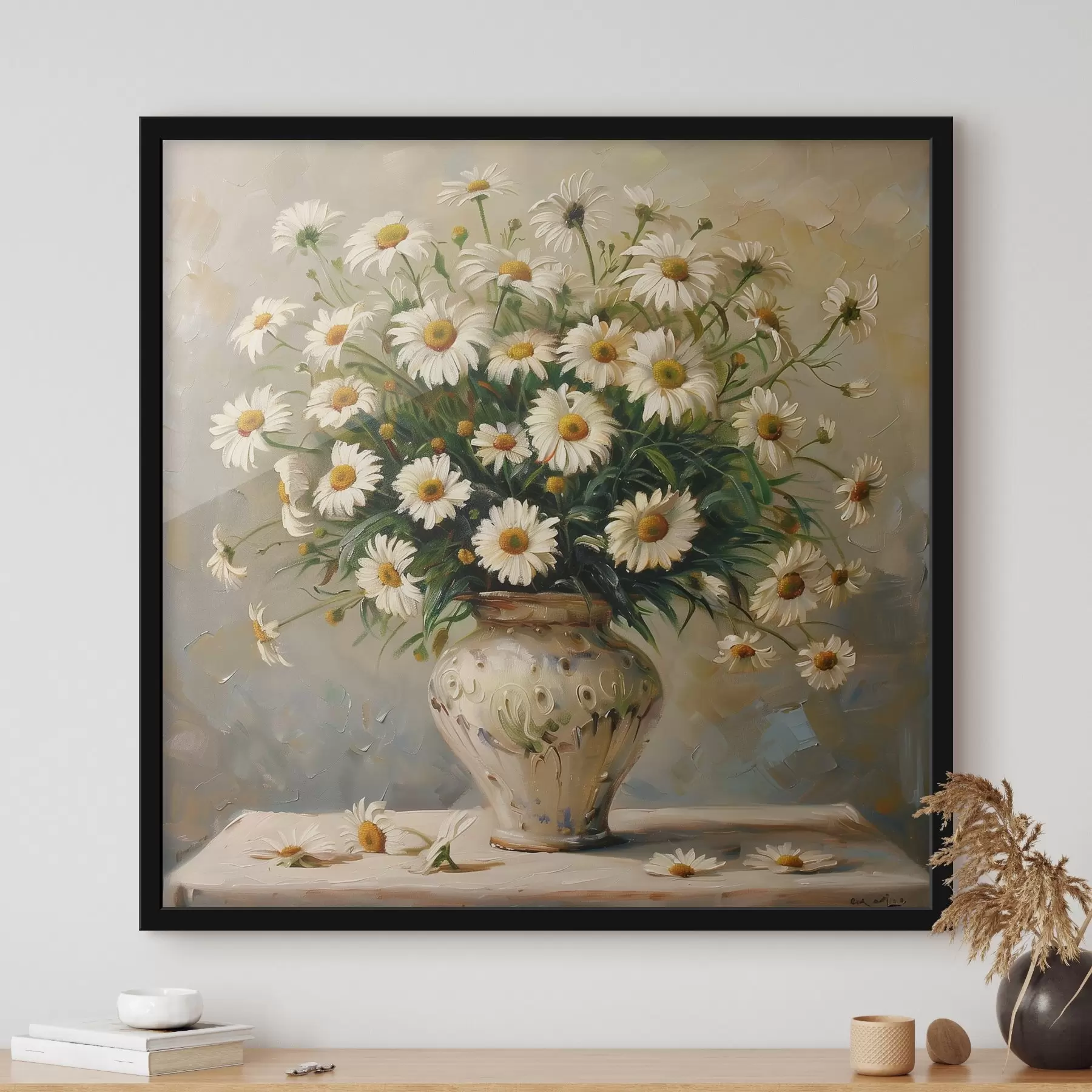 Fototapete Blumenstrauß aus Gänseblümchen f38706