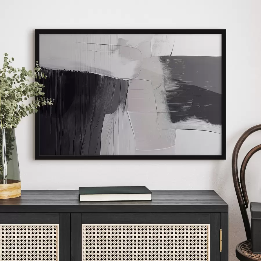 Fototapete Graue und beige Abstraktion f39015