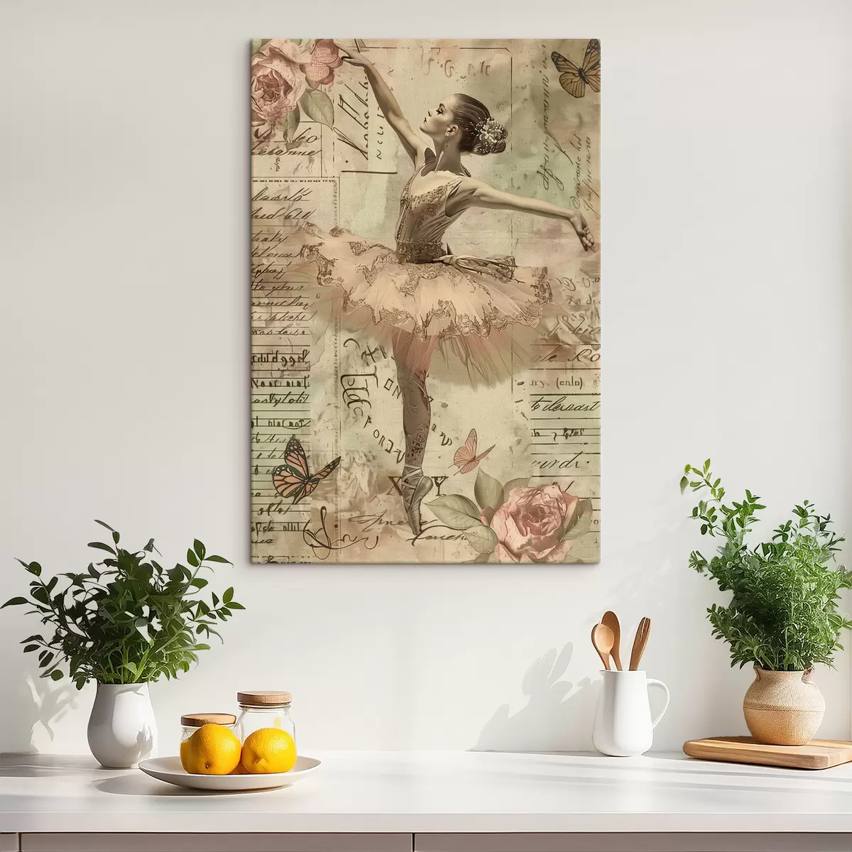 Wandbilder Ballerina s39074