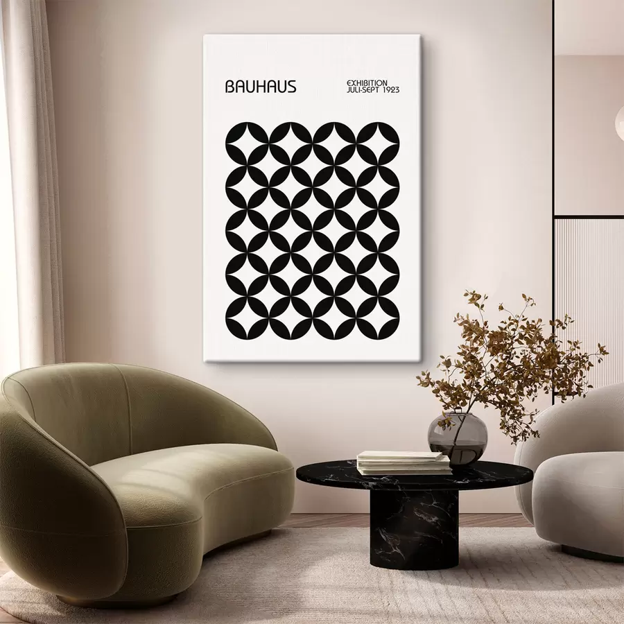 Wandbilder Geometrische Abstraktion des Bauhauses s39259