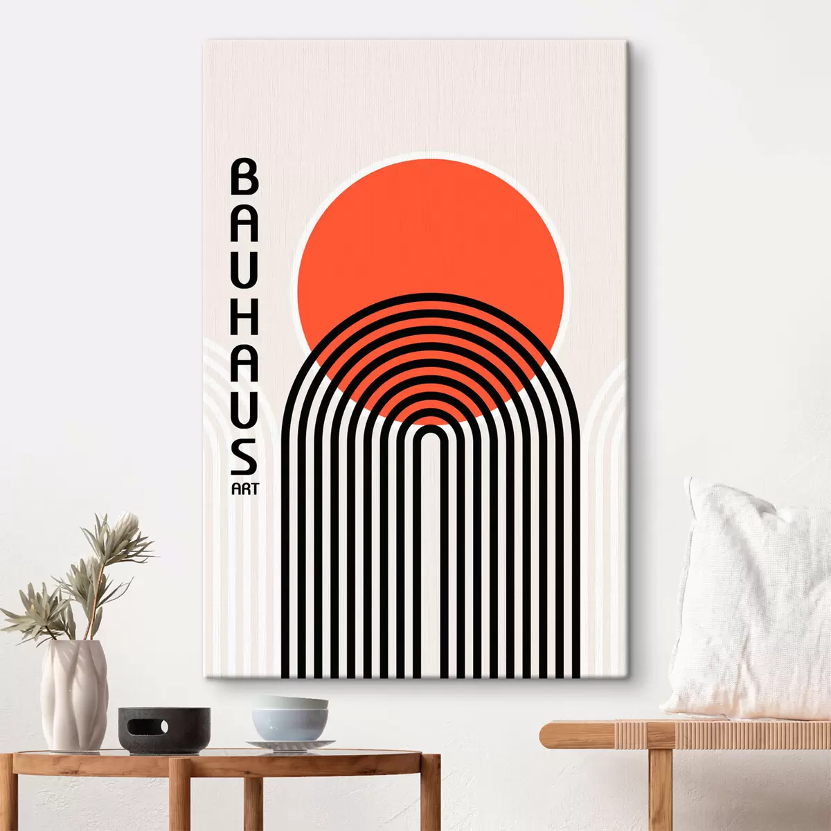 Wandbilder Geometrische Abstraktion des Bauhauses s39261