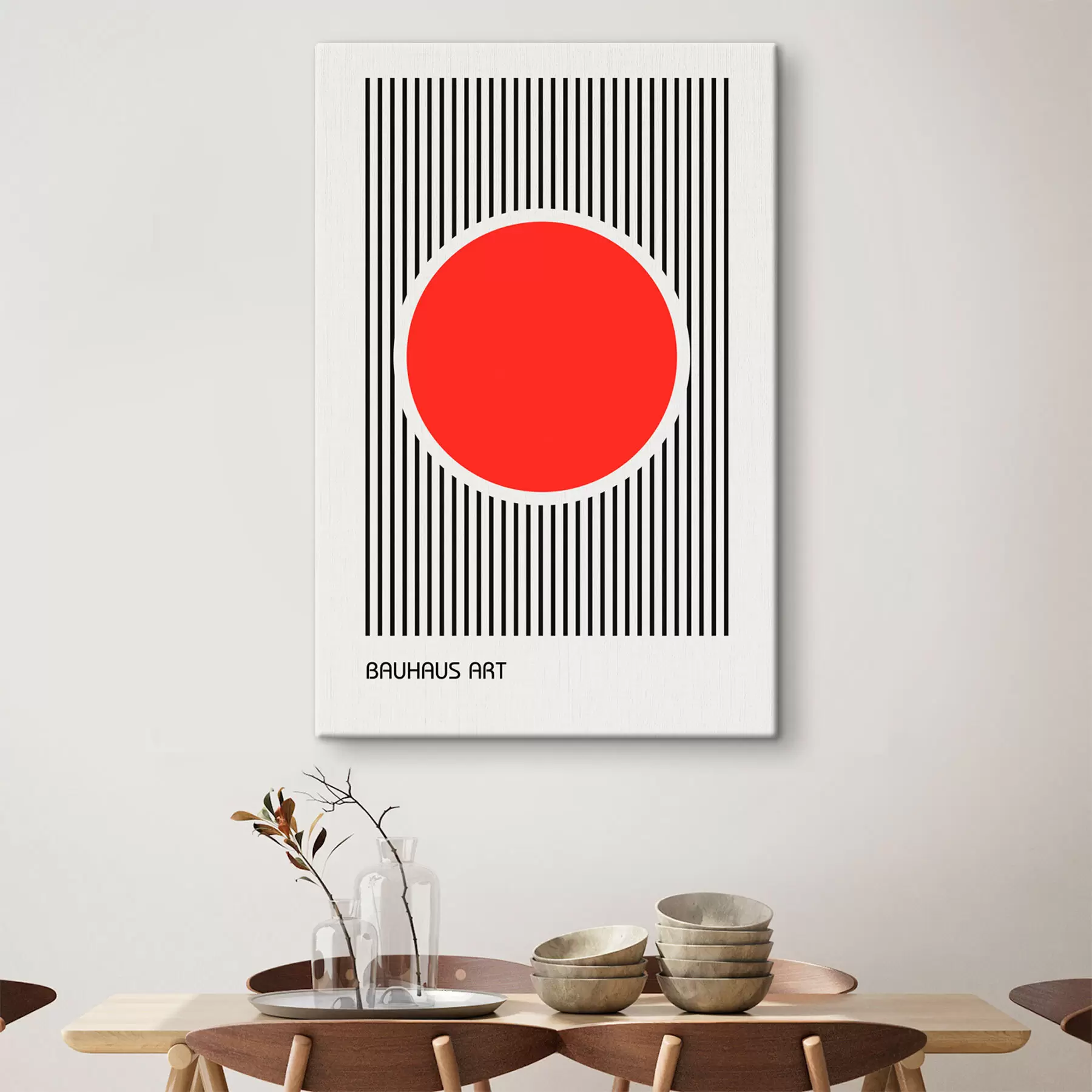 Wandbilder Geometrische Abstraktion des Bauhauses s39262