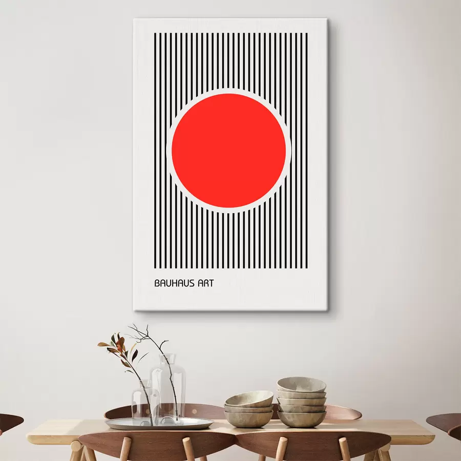 Wandbilder Geometrische Abstraktion des Bauhauses s39262